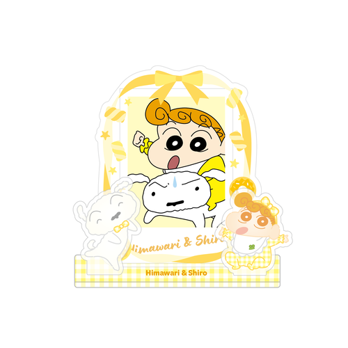 クレヨンしんちゃん アクリルフォトスタンド ゆめかわフレンズ シロ